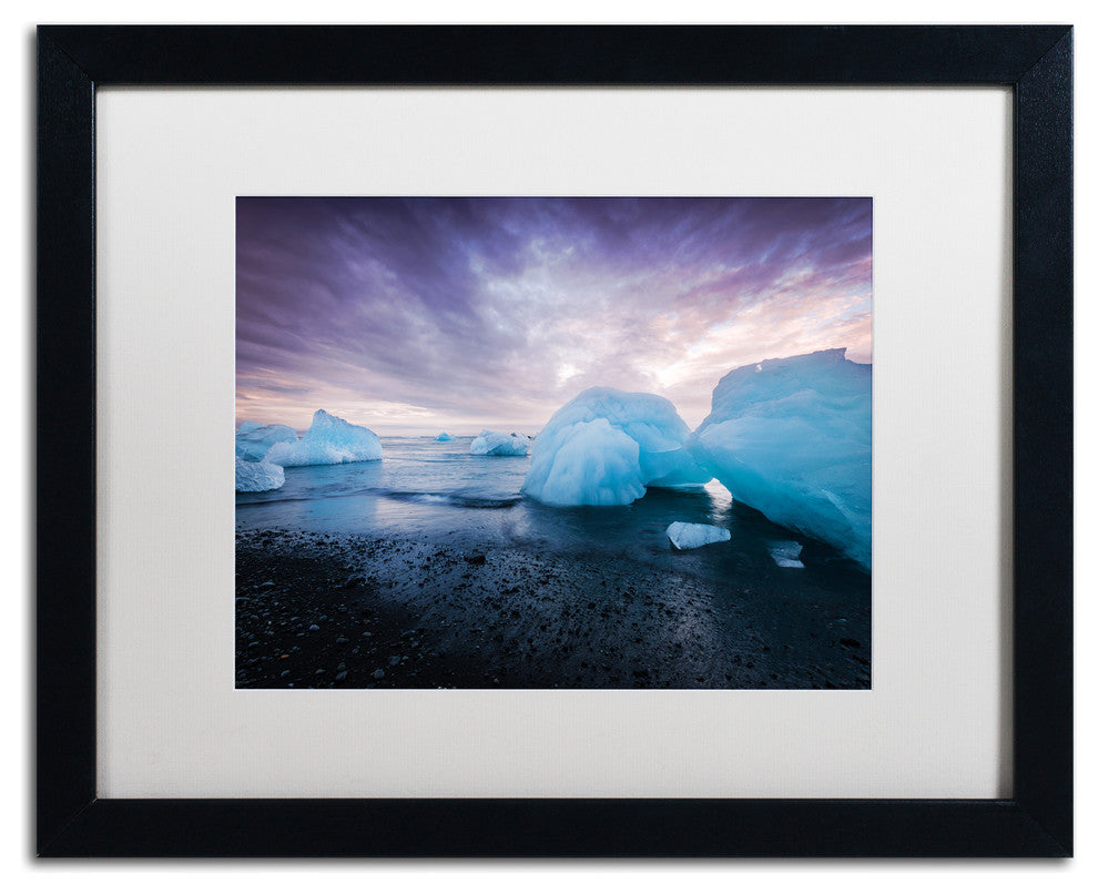 Philippe Sainte-Laudy 'Cold Light' Matted Framed Art