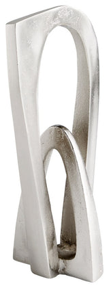 Cyan Design Double Arch Sculpture 11012, Silver