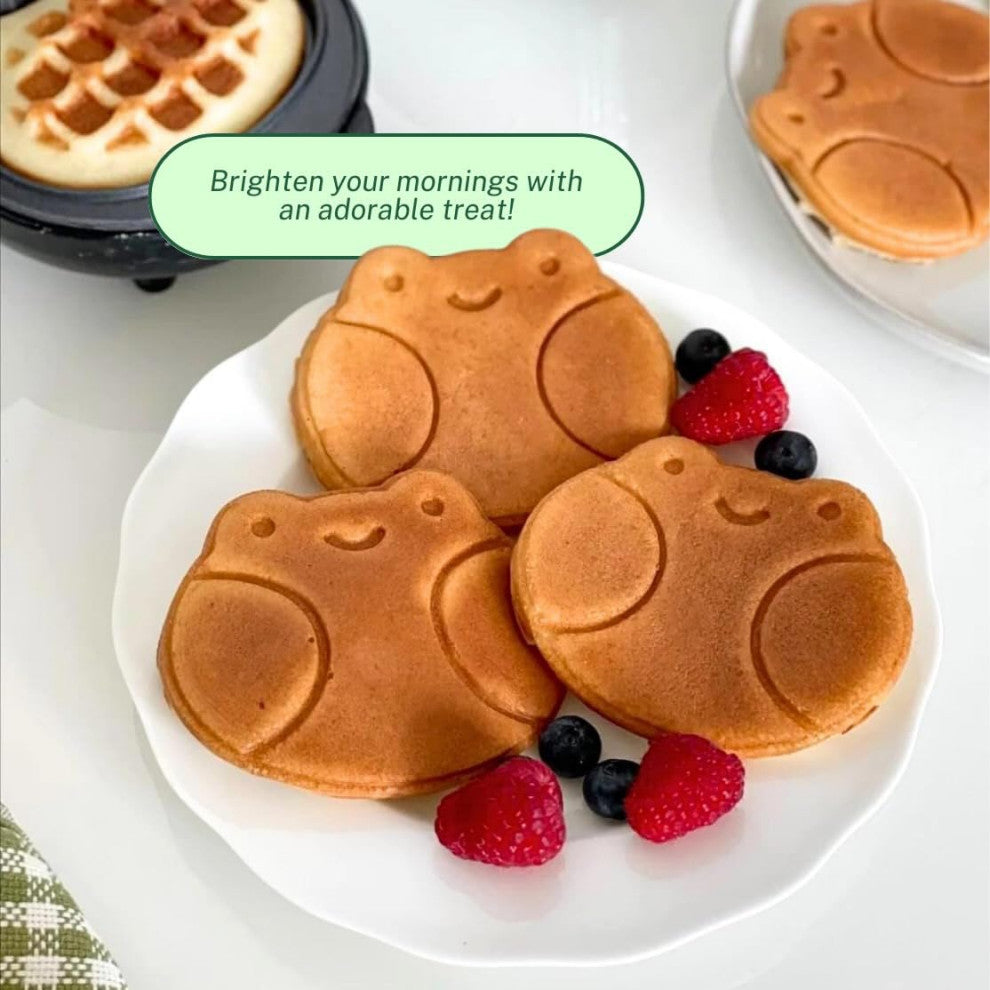 Ebbo Frog Waffle Maker, Non-Stick Waffle Maker, Cute Gifts