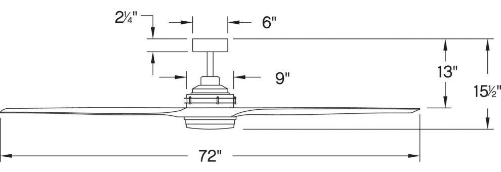 Hinkley Artiste 72" Integrated LED Ceiling Fan, Metallic Matte Bronze