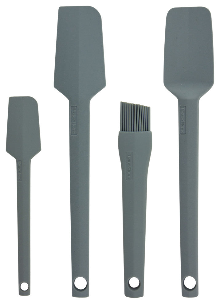 Taste of Home 5 Piece Silicone Tools Bundle, Ash Gray