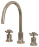 Kingston Brass Widespread Kitchen Faucet, Polished Nickel