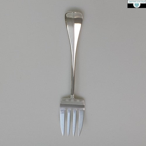 Kirk Stieff Sterling Silver Williamsburg Queen Anne Cold Meat Fork Small
