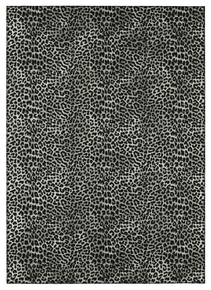 Indoor/Outdoor Mali ML2 Midnight Machine Washable 9' x 12' Rug
