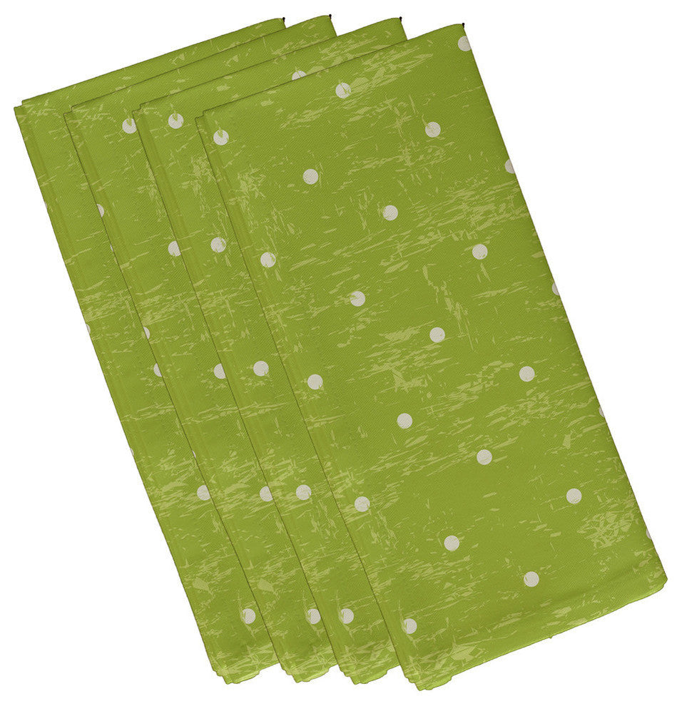 Dorothy Dot, Geometric Print Napkin, Light Green, Set of 4