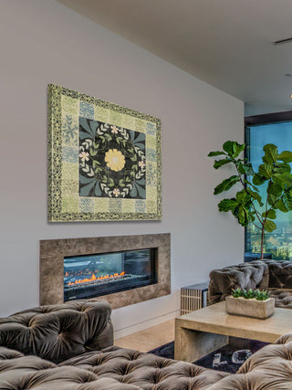 "Agapanthus" Painting Print on Wrapped Canvas