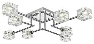 32" Flush Mount, Chrome