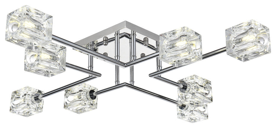 32" Flush Mount, Chrome