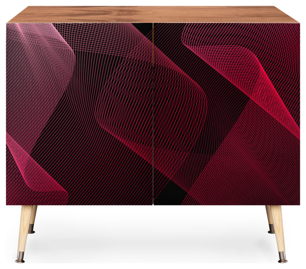 Emanuela Carratoni Pink Idea Credenza, 38"x20"