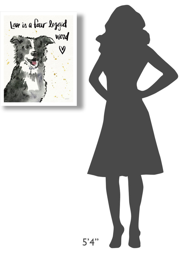 "Strike a Paws XI" Digital Paper Print by Anne Tavoletti, 22"x26"
