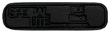 Post Electrical Outlet, Black