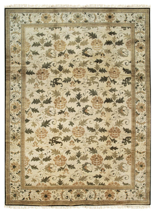 Ivory Transitional All Over Ningxia Area Rug