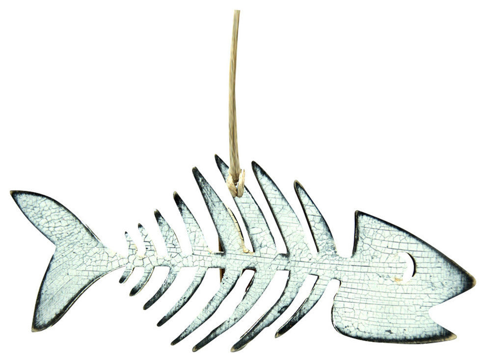Fish Bones Ornaments, Set of 3