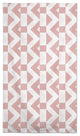 Geo Block Pink 58 x 102 Outdoor Tablecloth