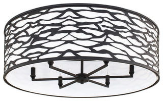 Kato 6-Lt Convertible Semi-Flush/Pendant - Carbon