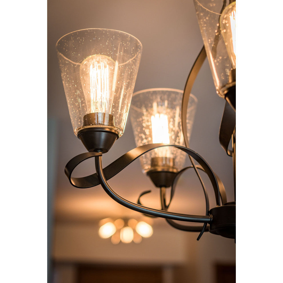 Cinta 5L Chandelier Oil Rubbed Bronze
