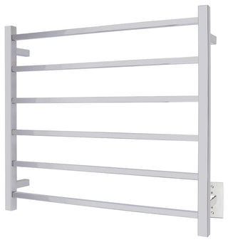 Tahoe Towel Warmer, Polished, 6 Bars