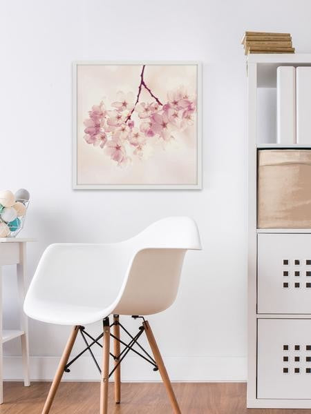 "Cherry Blossoms" Framed Painting Print, 24"x24"