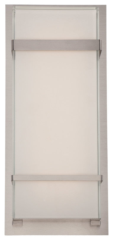 Modern Forms Phantom LED Wall Light, Stainless Steel, 16"