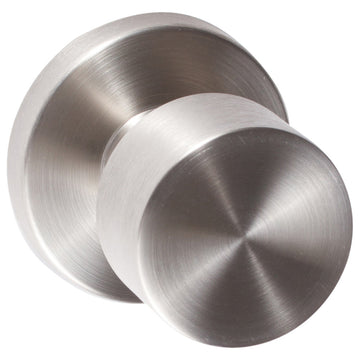Modern Series Bergen Passage Knob, Satin Stainless