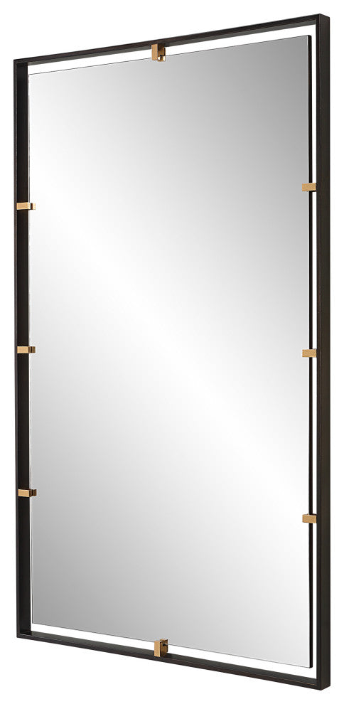Uttermost UT-9845 Mirror from the Egon collection, Aged Bronze