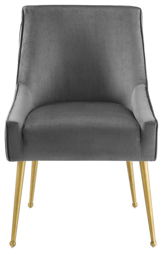 Discern Pleated Back Upholstered Performance Velvet Dining Chair