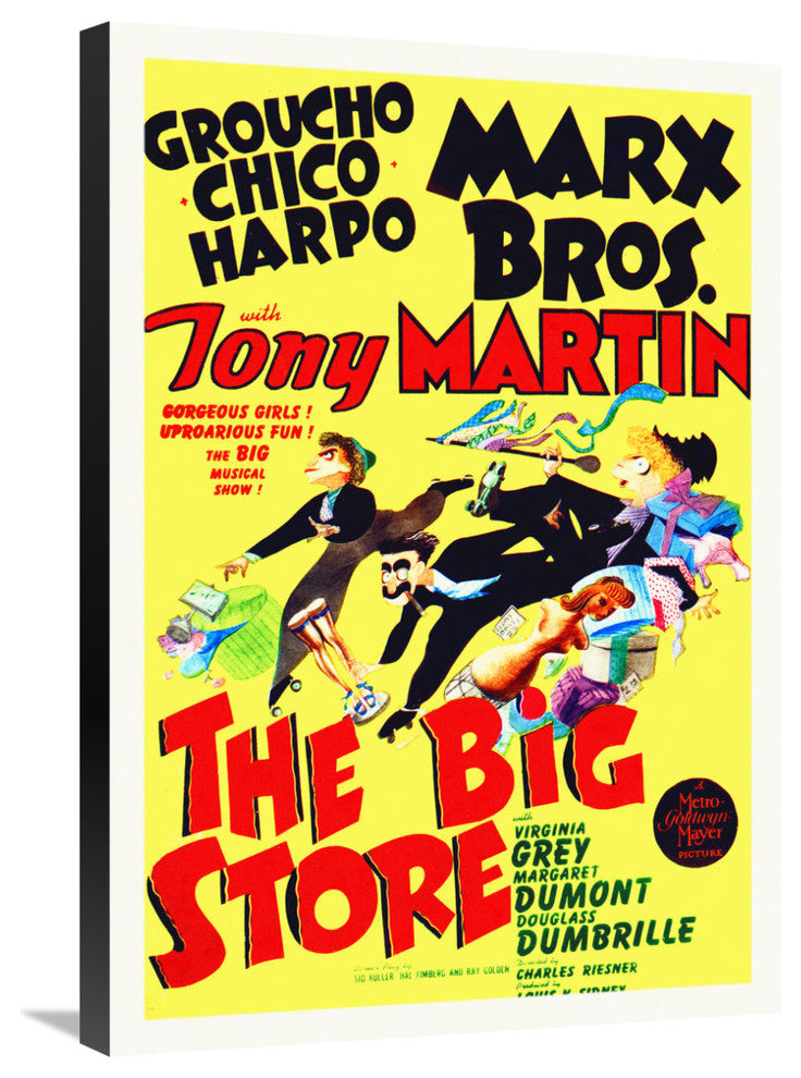 "Marx Brothers - The Big Store 05" Canvas by Hollywood Photo Archive, 21x30"