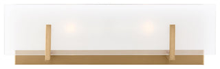 Syll Two Light Wall / Bath, Satin Brass