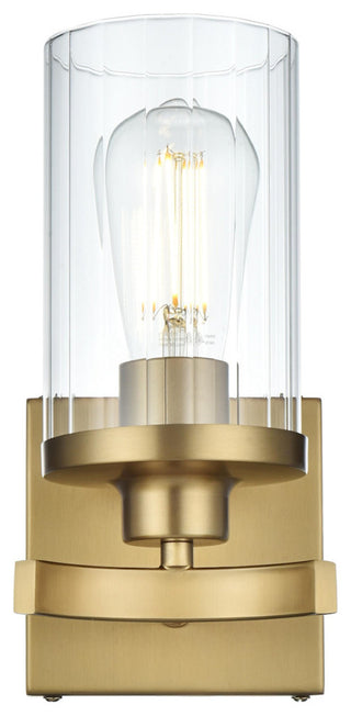 Elegant Lighting LD7316W5 Thane 10" Tall Bathroom Sconce - Satin Gold