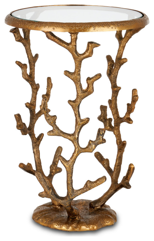Coral Accent Table