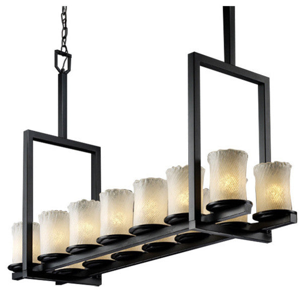 Dakota 14-Light Bridge Chandelier (Tall)