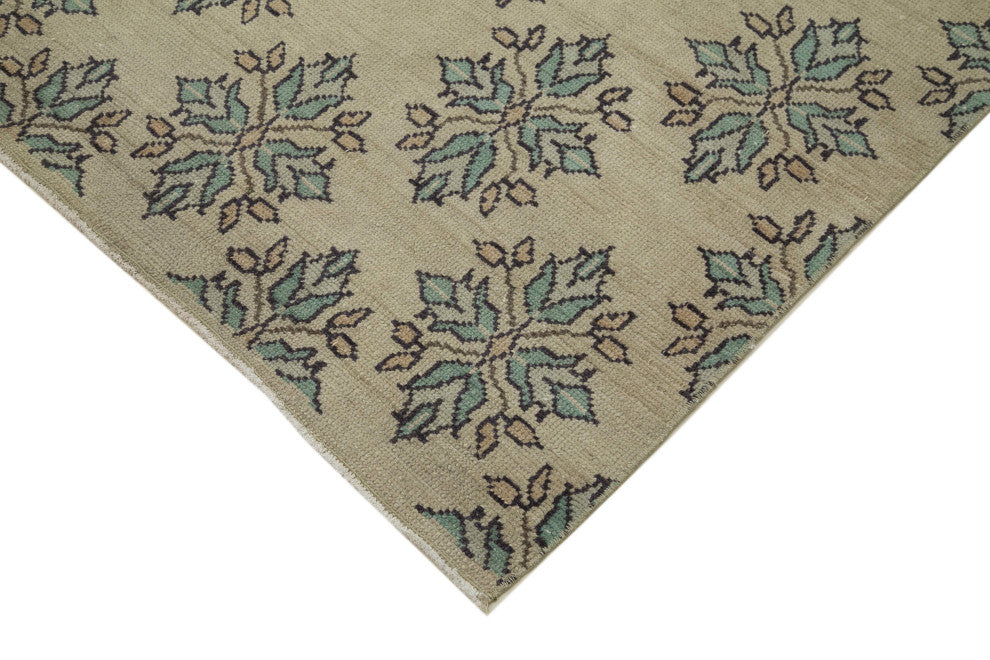 Rug N Carpet - Handwoven Oriental 7' 0'' x 9' 4'' Unique Vintage Rug