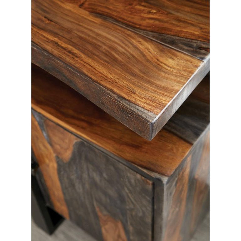 Transitional Sideboard, Floating Top & Several Cabinets With Ample Storage Space
