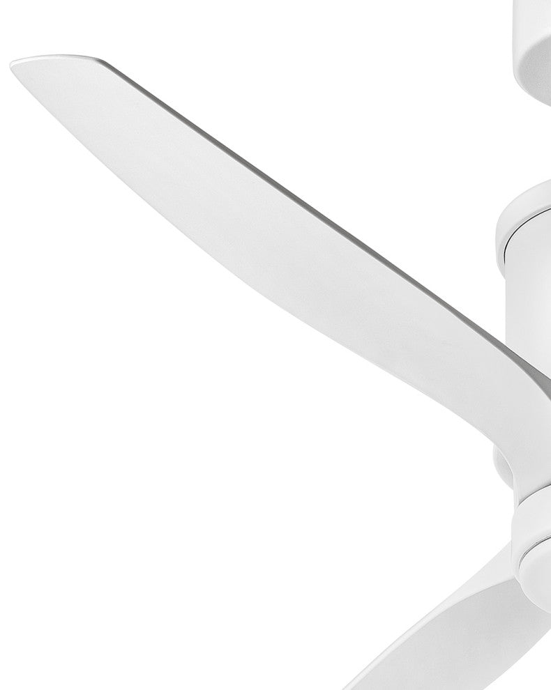 Hinkley Hover 52" LED Indoor/Outdoor Ceiling Fan, Matte White