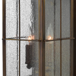 Hinkley Bingham Medium Wall Mount Lantern, Sienna