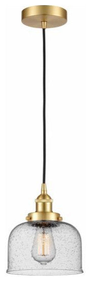Innovations 616-1PH-SG-G74 1-Light Mini Pendant, Satin Gold