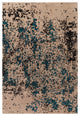 Surya Egypt EGT-3076 4'x6' Rug, Teal/Black/Taupe