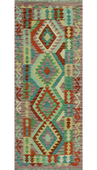 Sangat Kilim Alison Purple Runner