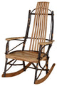 Hickory Rocker, Rustic Hickory