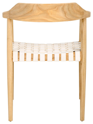 Safavieh Amycus Accent Chair, White/Natural