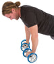 Core Abdominal Exercise Roller Wheels, Set of 2, 6" Diameter