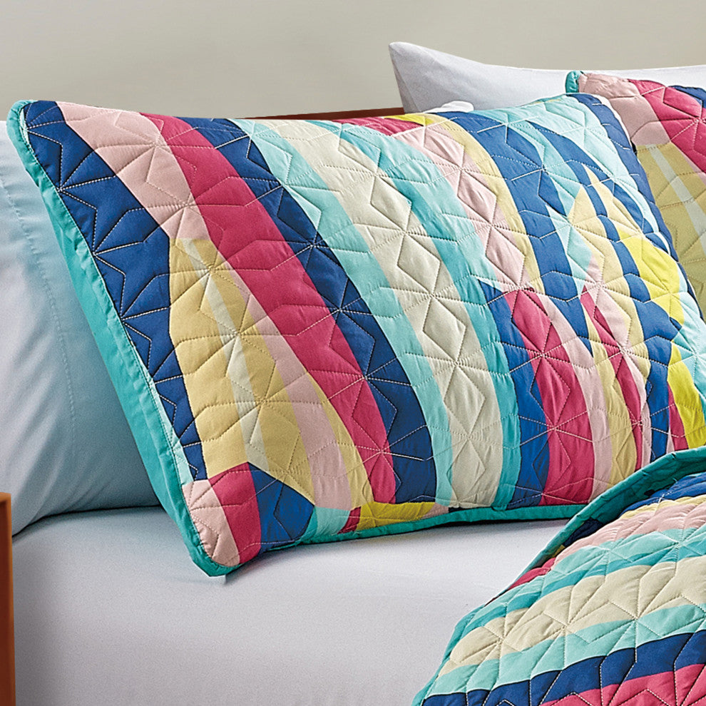 Kuniko 3 Piece Bedspread Set, Queen