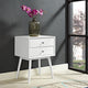 Dispatch Nightstand - White