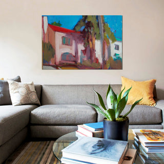 "The Neighborhood III" by Eddie Barbini, Canvas Print, 26"x18"