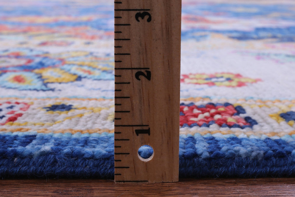 9' 5" X 11' 9" Handmade Turkish Oushak Wool Rug - Q14819
