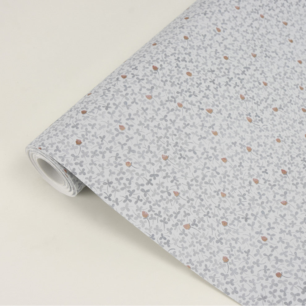 Lark Light Blue Botanical Wallpaper Bolt