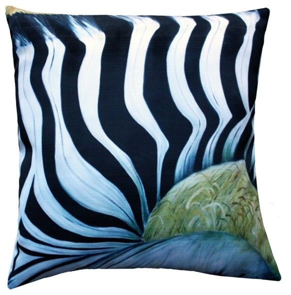 Pillow Decor - Forzani Zebra Throw Pillow 20x20 SQ