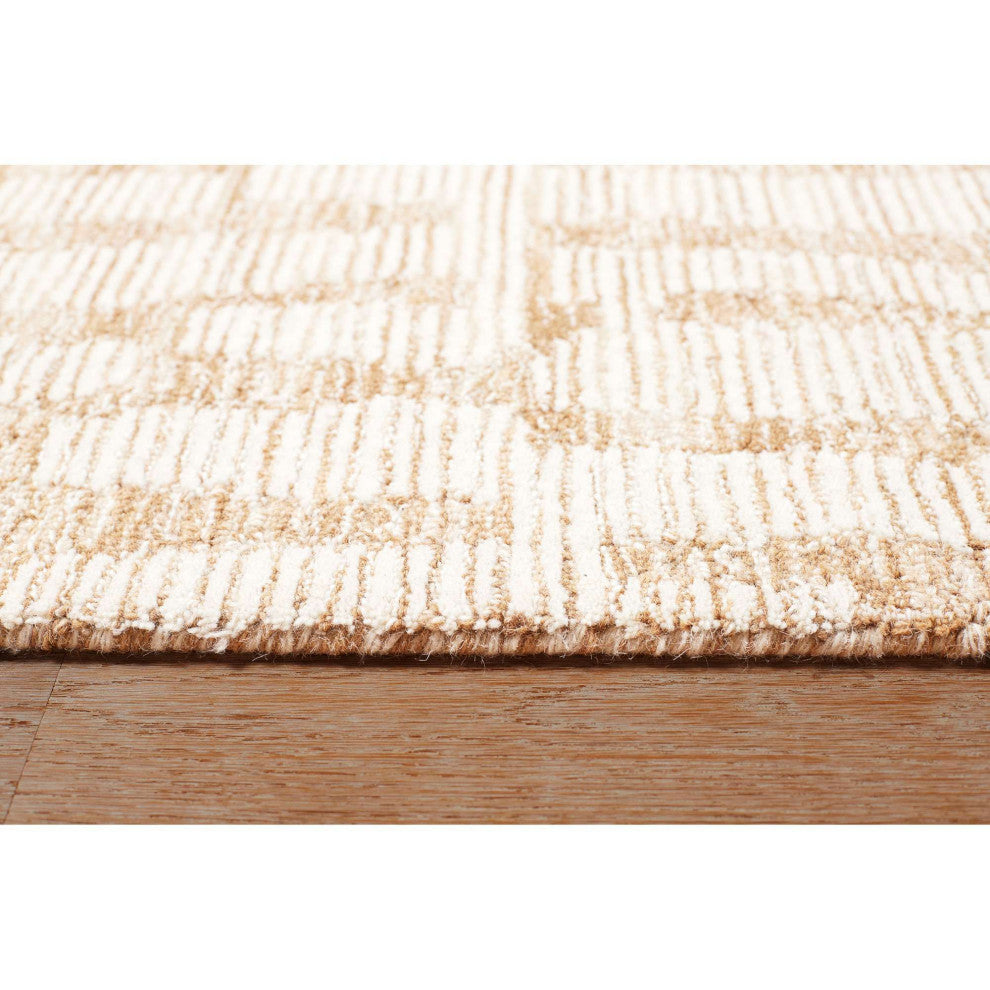 Shadows Static Area Rug - Wheat, 2'6"x8'