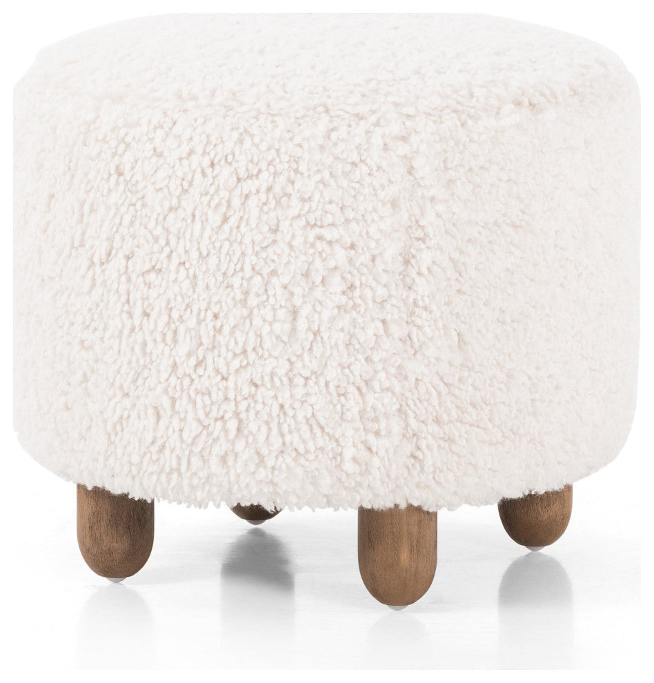 Aniston Ottoman, 23" Andes Natural, Distressed Natural