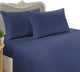 Navy Full 4-Piece Bed Sheet Set